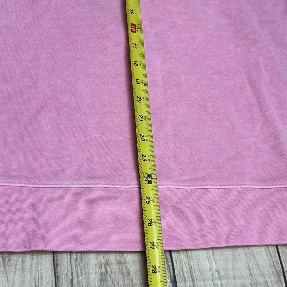 COS Oversized Pullover Sweatshirt Pink Cotton Blend Sz S Crew Neck Boxy Casual - Picture 6 of 6